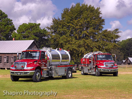 Tifton GA Fire Department apparatus E-ONE Water Master tenders Richardson TX fire apparatus E-ONE Quest fire engine Larry Shapiro photographer shapirophotography.net